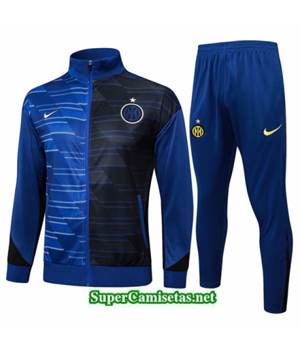 Tailandia Chaqueta Chándal Inter Milan Azul Real 2024 2025