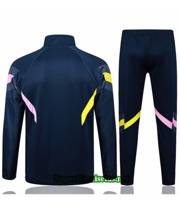 Tailandia Chaqueta Chándal Juventus Azul Real 2024 2025