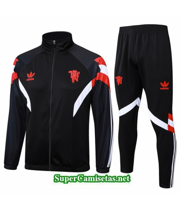 Tailandia Chaqueta Chándal Manchester United Niñ...
