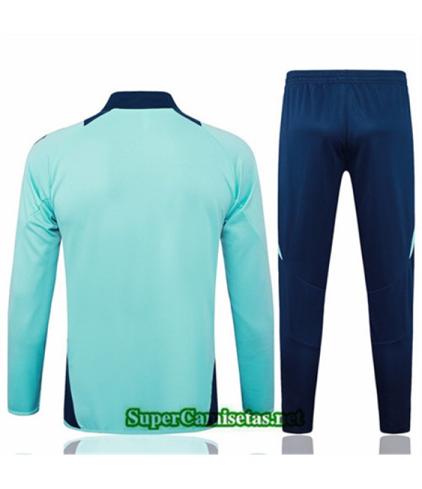 Tailandia Chaqueta Chándal Manchester United Verde Claro 2024 2025