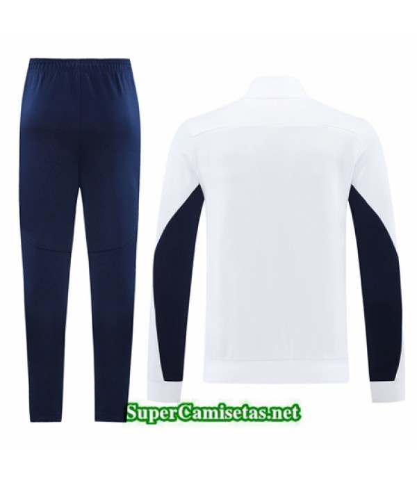 Tailandia Chaqueta Chándal Marsella Blanco 2024 2025