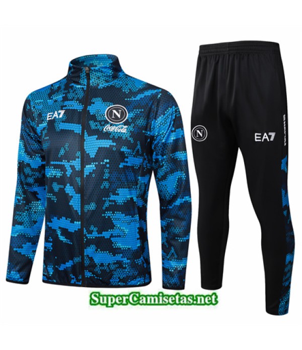 Tailandia Chaqueta Chándal Napoli Niño Azul 2024...