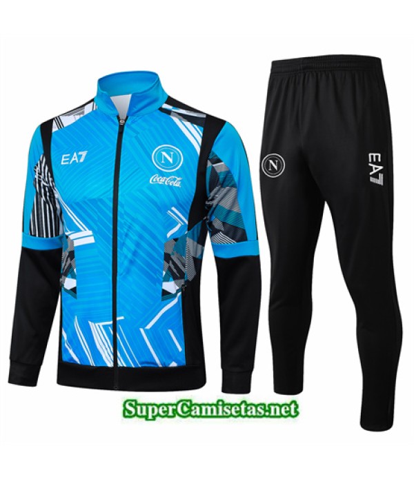 Tailandia Chaqueta Chándal Napoli Niño Azul 2024...