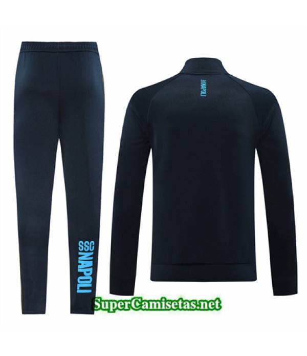 Tailandia Chaqueta Chándal Napoli Azul Real 2024 2025