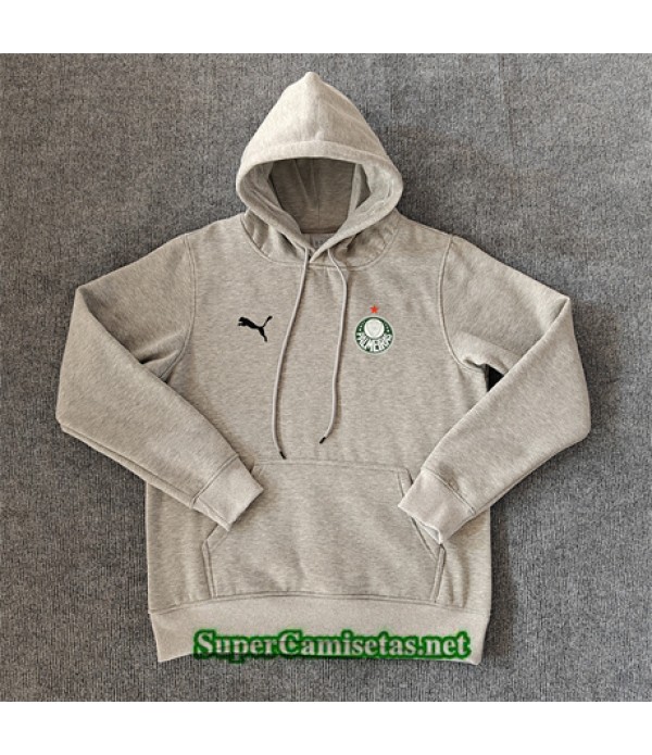 Tailandia Chaqueta Sudadera Con Capucha Palmeiras Gris 2024 2025