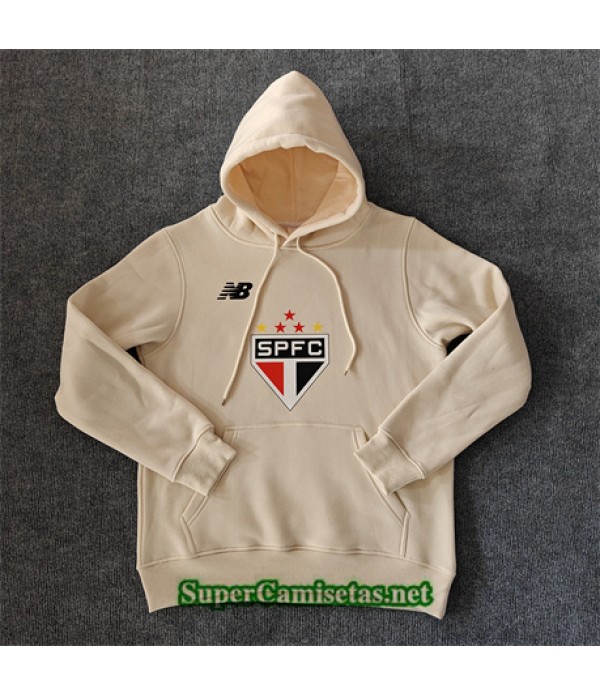 Tailandia Chaqueta Sudadera Con Capucha Sao Paulo Amarillo 2024 2025