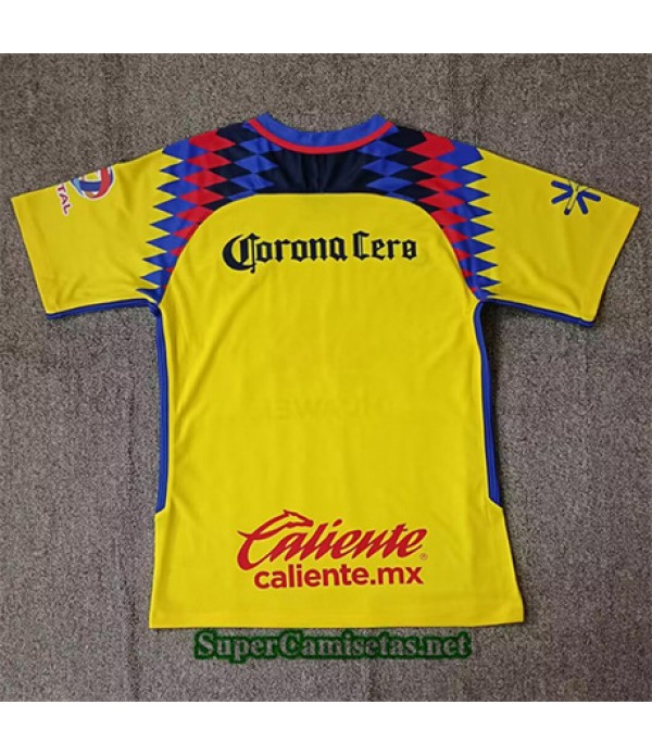 Tailandia Equipacion Camiseta Cf America Amarillo Hombre 20183