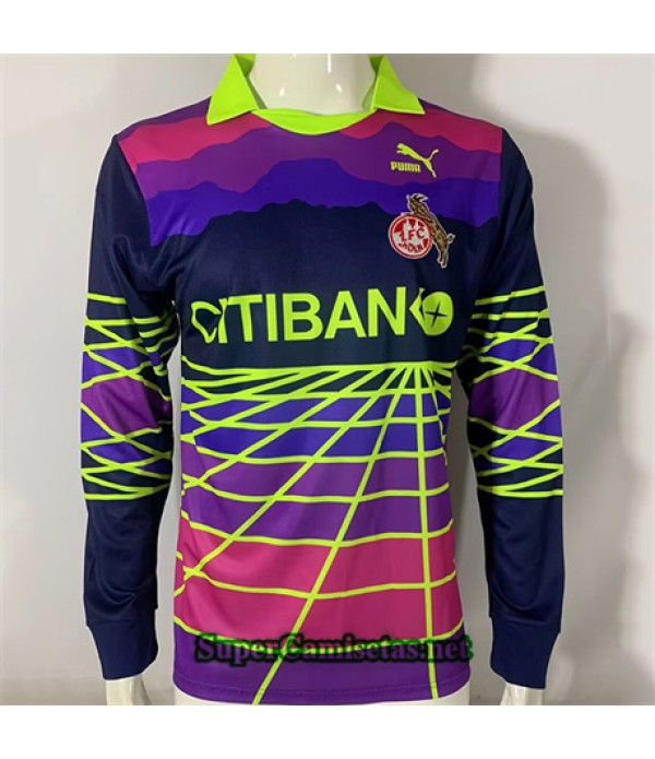 Tailandia Equipacion Camiseta Fc Koln Portero Manga Larga Hombre 1991 925