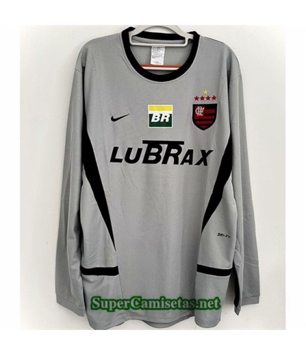 Tailandia Equipacion Camiseta Flamengo Portero Manga Larga Hombre 2002 031