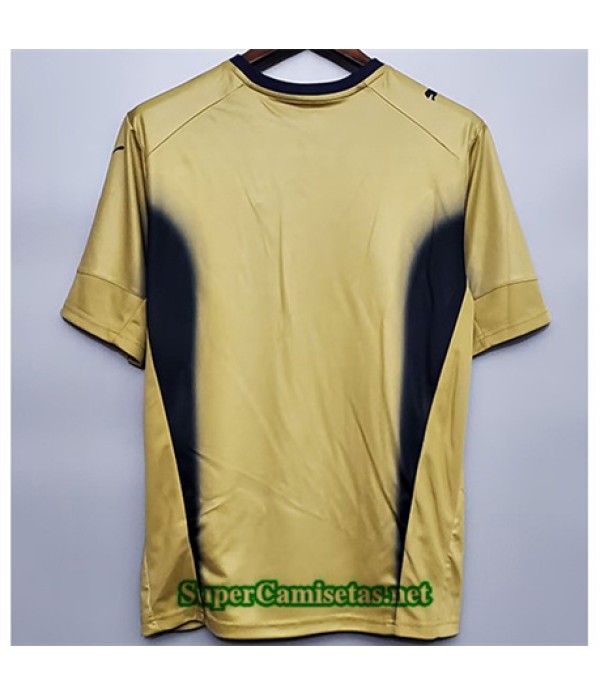 Tailandia Equipacion Camiseta Italia Portero Oro Hombre 20065