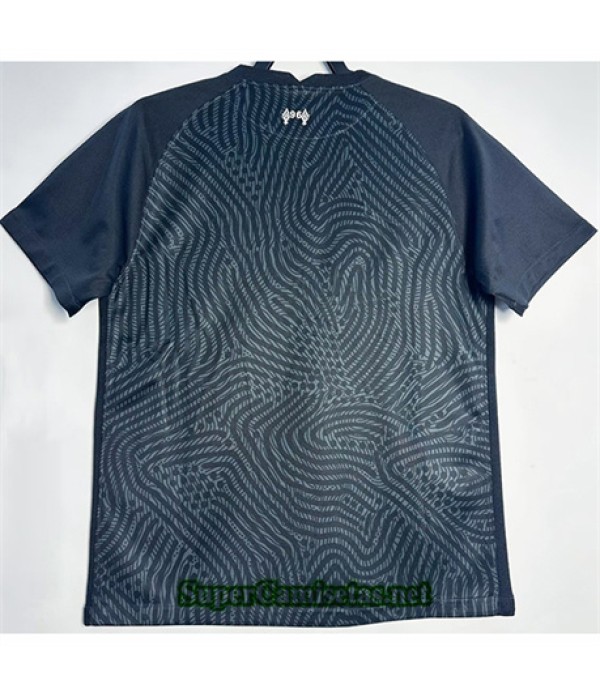 Tailandia Equipacion Camiseta Liverpool Portero Negro Hombre 2020 218