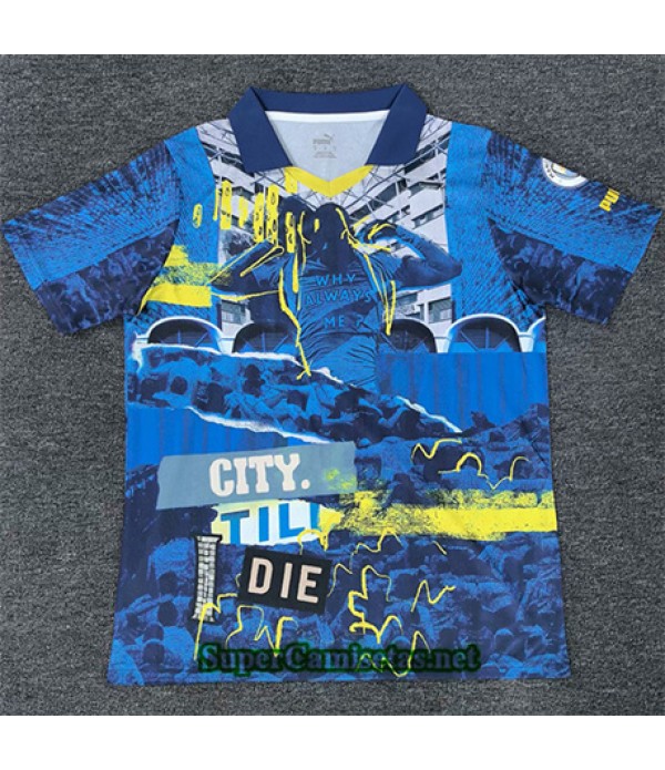 Tailandia Equipacion Camiseta Manchester City Edic...