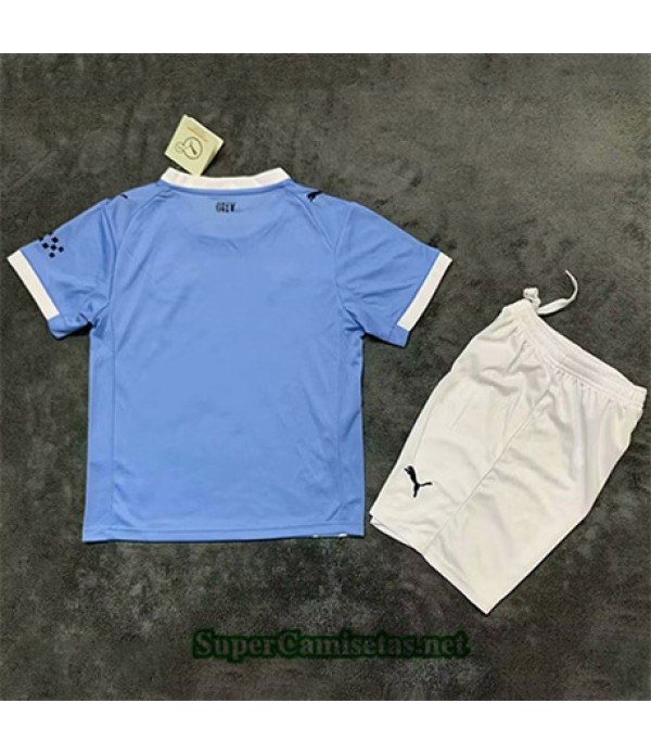 Tailandia Equipacion Camiseta Manchester City Niño Azul 2025 2026