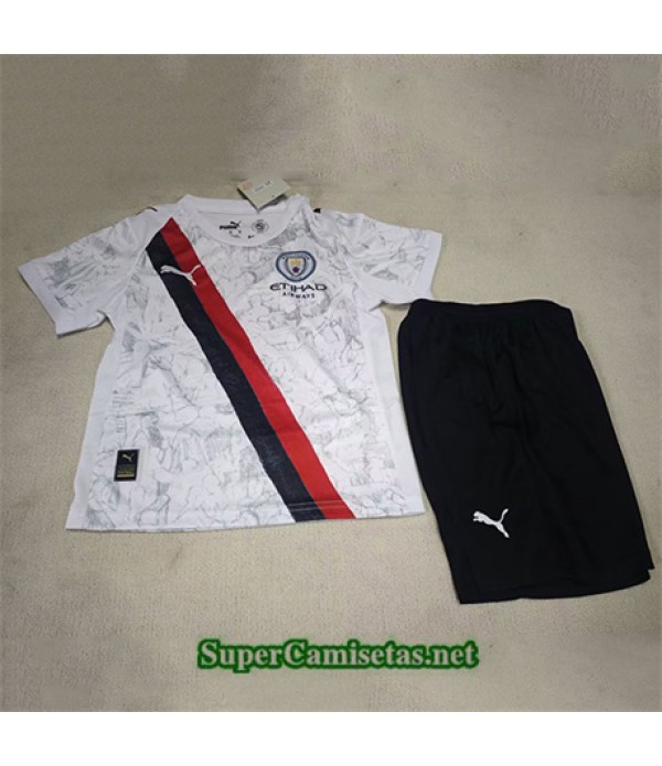 Tailandia Equipacion Camiseta Manchester City Niñ...