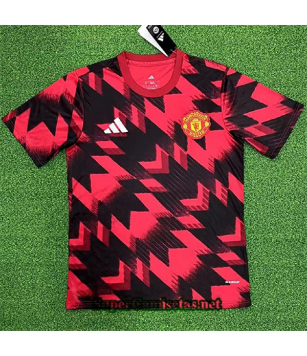 Tailandia Equipacion Camiseta Manchester United Training Rojo 2025 2026