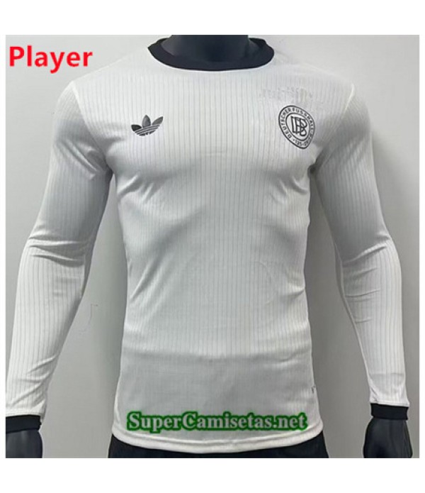 Tailandia Equipacion Camiseta Player Alemania 125 Aniversario Manga Larga 2024 2025