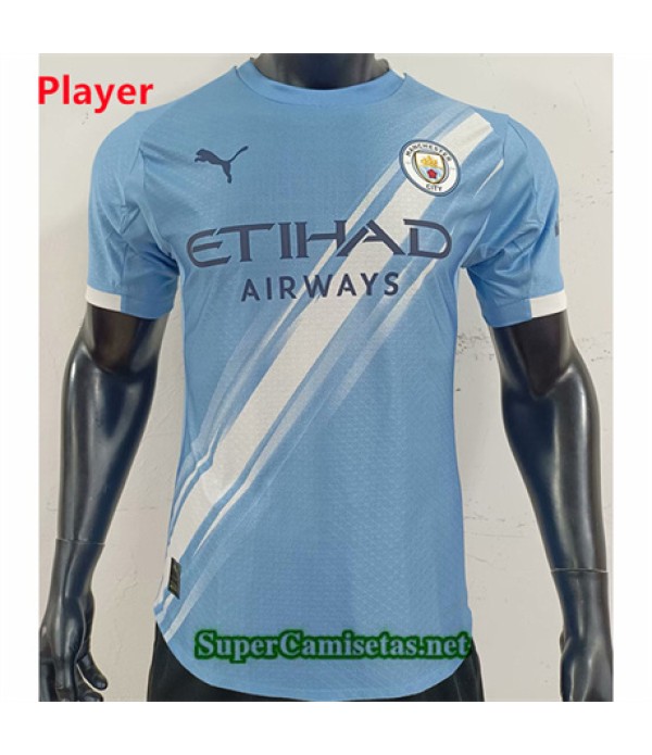 Tailandia Equipacion Camiseta Player Manchester Ci...