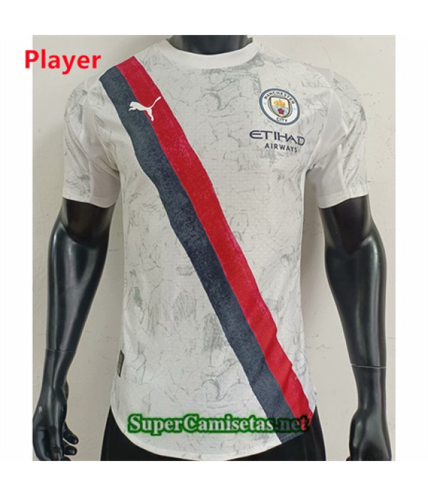 Tailandia Equipacion Camiseta Player Manchester Ci...