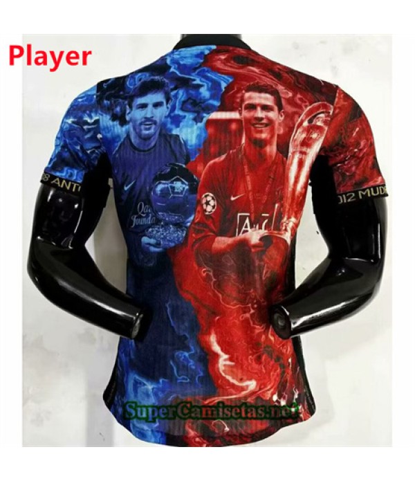 Tailandia Equipacion Camiseta Player Ronaldo Messi Edición Conmemorativa 2024 2025