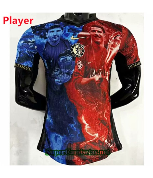 Tailandia Equipacion Camiseta Player Ronaldo Messi...