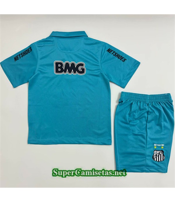 Tailandia Equipacion Camiseta Santos Niño Azul Hombre 2012 138