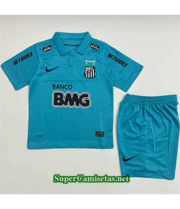 Tailandia Equipacion Camiseta Santos Niño Azul Hombre 2012 138