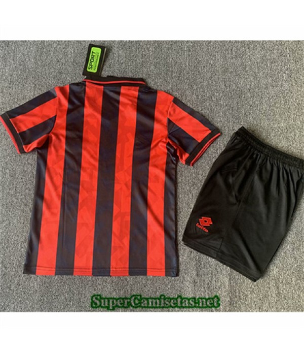 Tailandia Primera Equipacion Camiseta Ac Milan Niño Hombre 1993 948