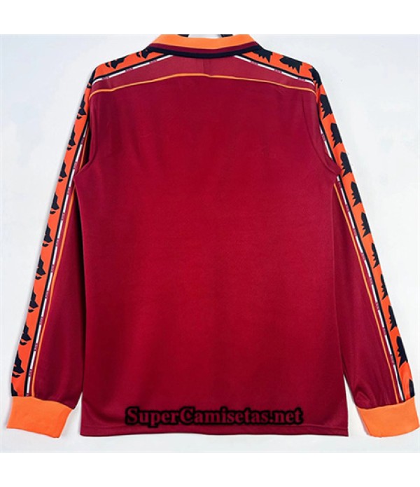 Tailandia Primera Equipacion Camiseta As Roma Manga Larga Hombre 2004 052