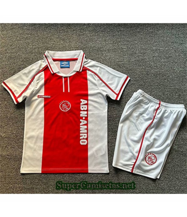 Tailandia Primera Equipacion Camiseta Ajax Niño Hombre 19987