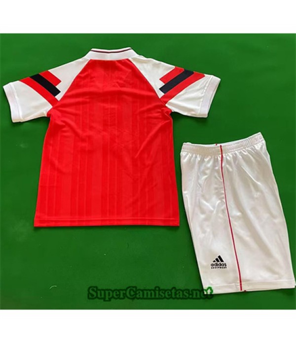 Tailandia Primera Equipacion Camiseta Arsenal Niño Hombre 1992 946