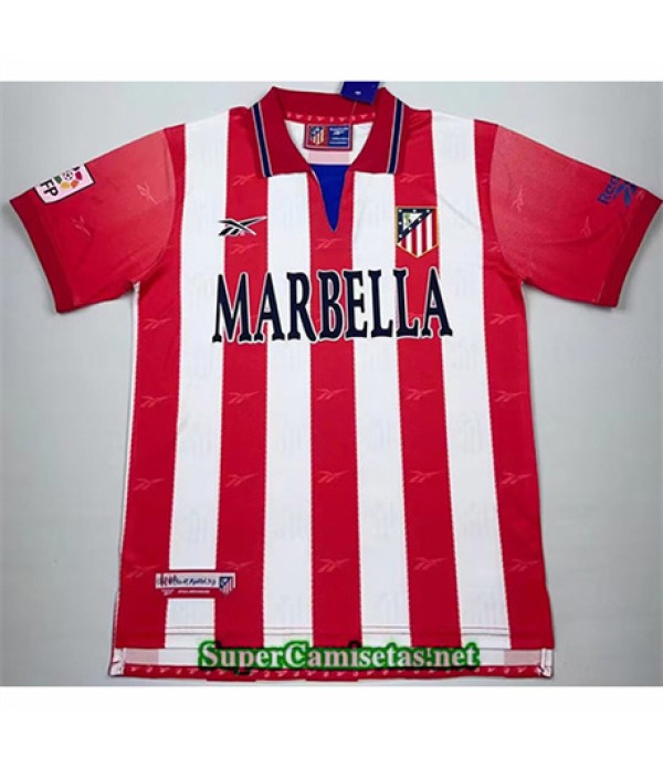 Tailandia Primera Equipacion Camiseta Atletico De Madrid Hombre 1998 997