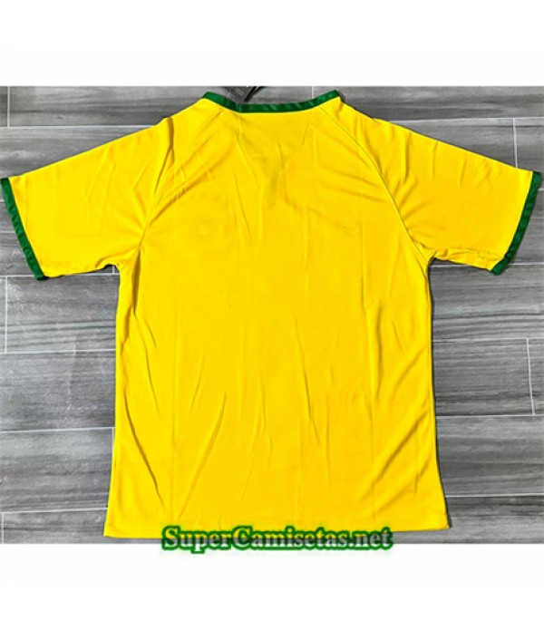 Tailandia Primera Equipacion Camiseta Brasil Hombre 20144