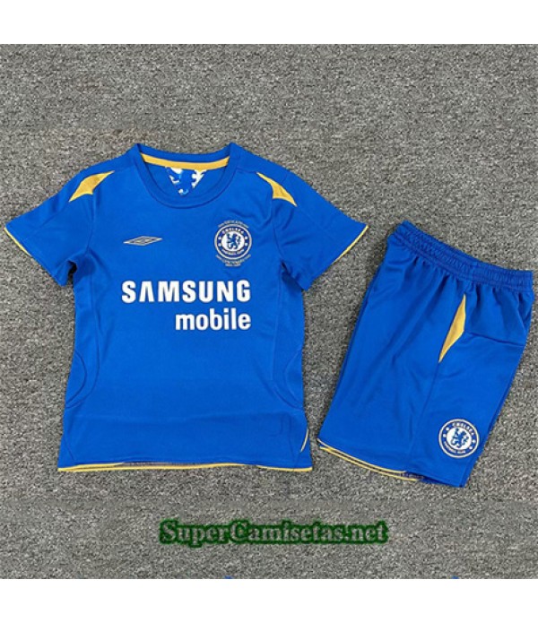 Tailandia Primera Equipacion Camiseta Chelsea Niño Hombre 2005 065
