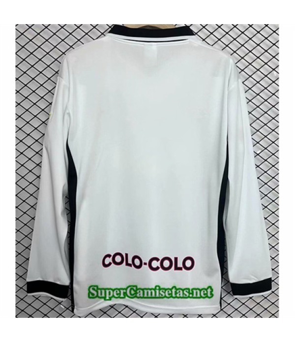 Tailandia Primera Equipacion Camiseta Colo Colo Manga Larga Hombre 1997 983