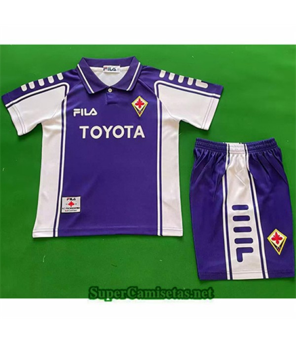 Tailandia Primera Equipacion Camiseta Fiorentina Niño Hombre 1999 000