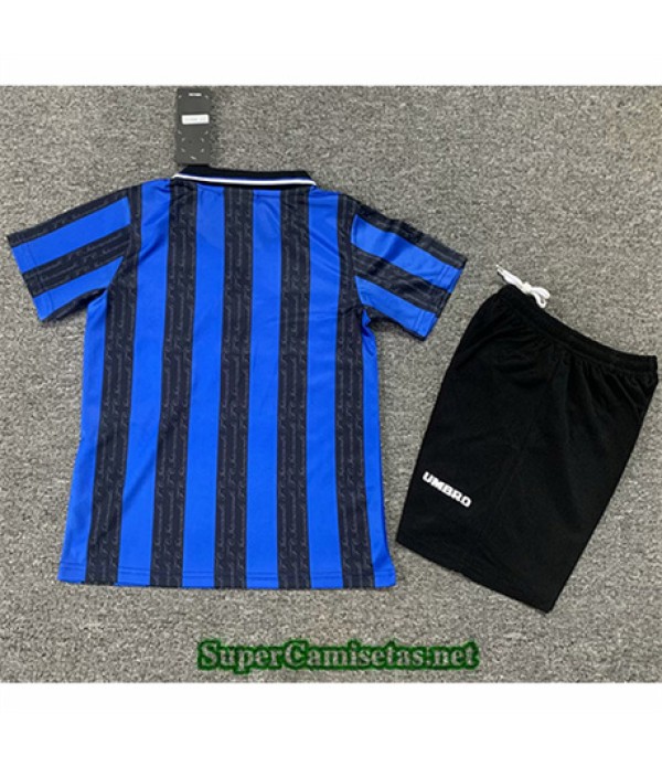 Tailandia Primera Equipacion Camiseta Inter Milan Niño Hombre 1997 989