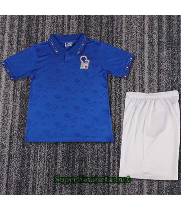 Tailandia Primera Equipacion Camiseta Italia Niño Hombre 19942