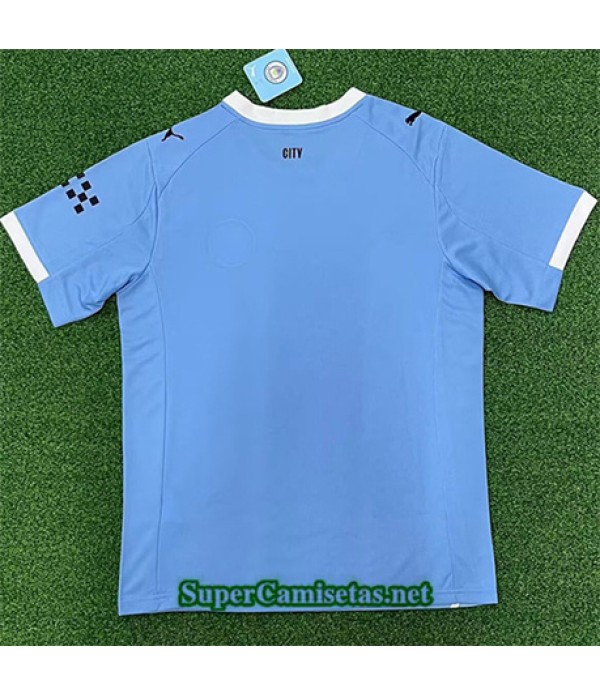 Tailandia Primera Equipacion Camiseta Manchester City Azul 2025 2026