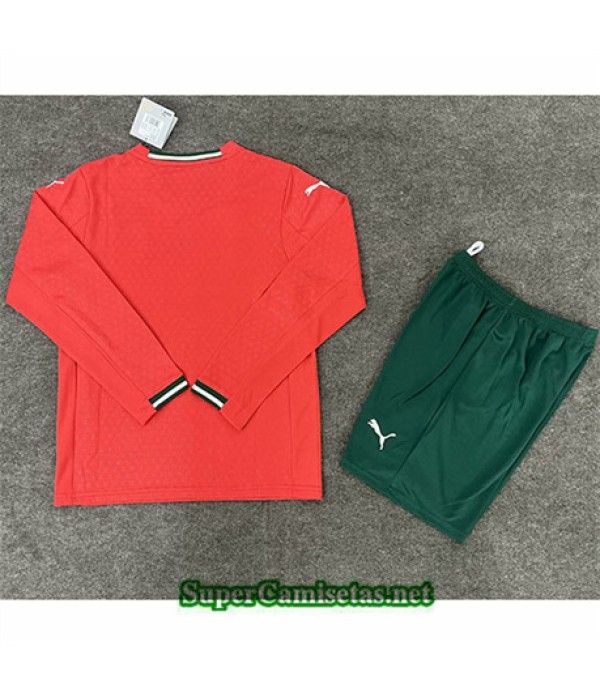 Tailandia Primera Equipacion Camiseta Portugal Niño Manga Larga 2025 2026