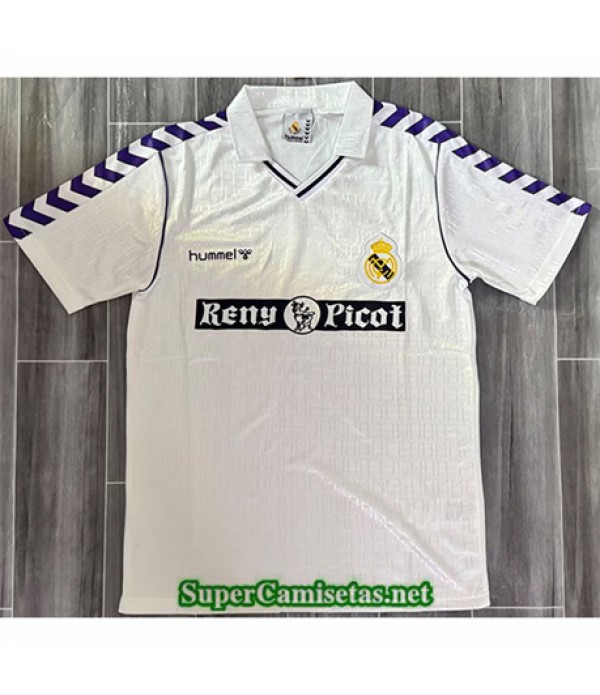Tailandia Primera Equipacion Camiseta Real Madrid Hombre 1989 904