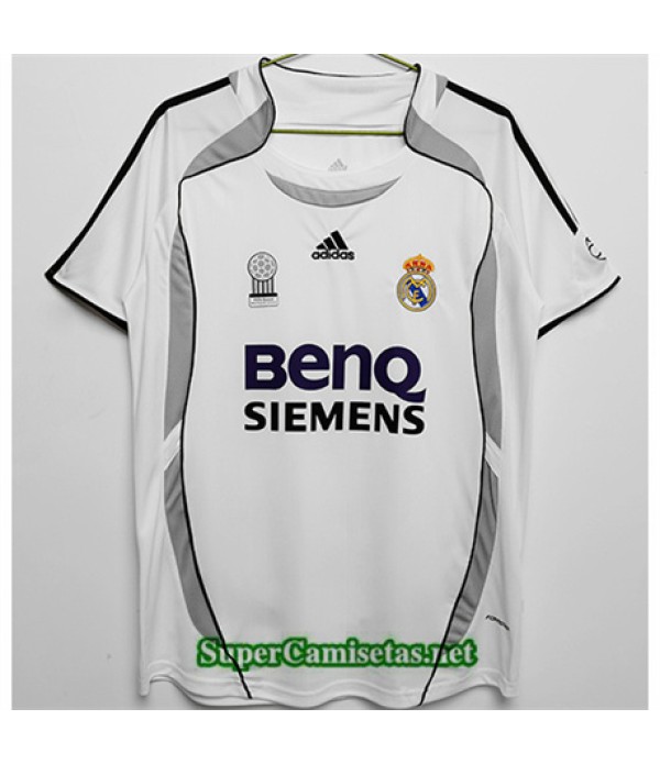 Tailandia Primera Equipacion Camiseta Real Madrid Hombre 2006 073