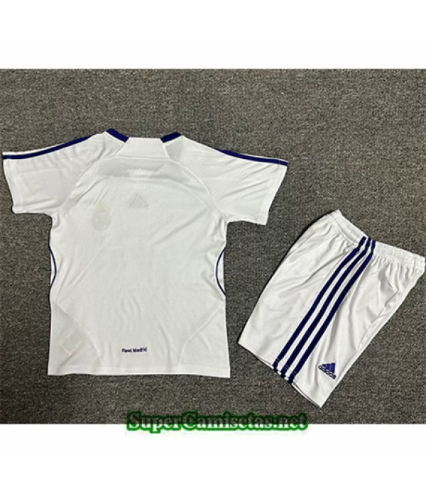 Tailandia Primera Equipacion Camiseta Real Madrid Niño Hombre 2007 081