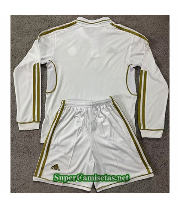 Tailandia Primera Equipacion Camiseta Real Madrid Niño Manga Larga Hombre 2011 126