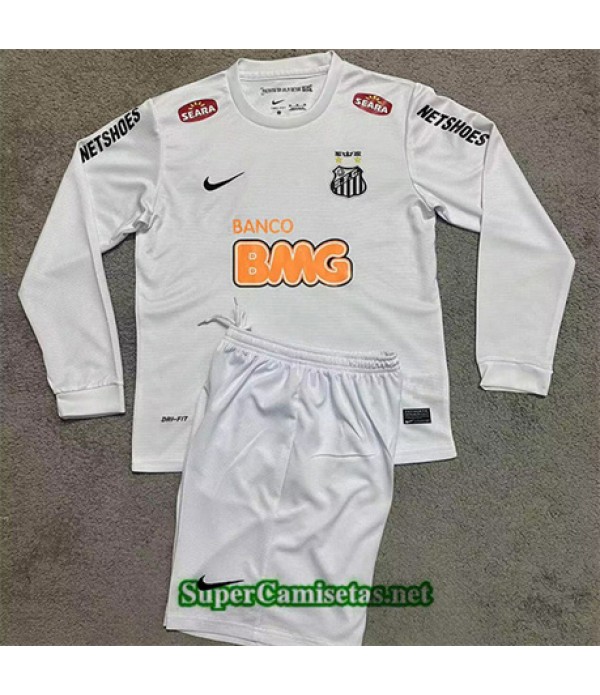 Tailandia Primera Equipacion Camiseta Santos Niño Manga Larga Hombre 2012 139