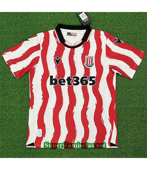 Tailandia Primera Equipacion Camiseta Stoke City 2025 2026