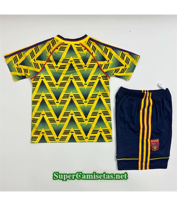 Tailandia Segunda Equipacion Camiseta Arsenal Niño Hombre 1991 932