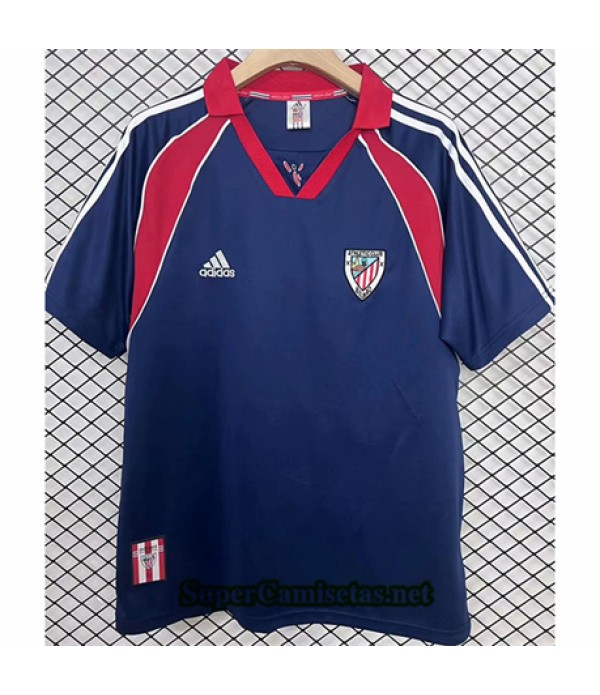 Tailandia Segunda Equipacion Camiseta Athletic Bilbao Hombre 1999 004