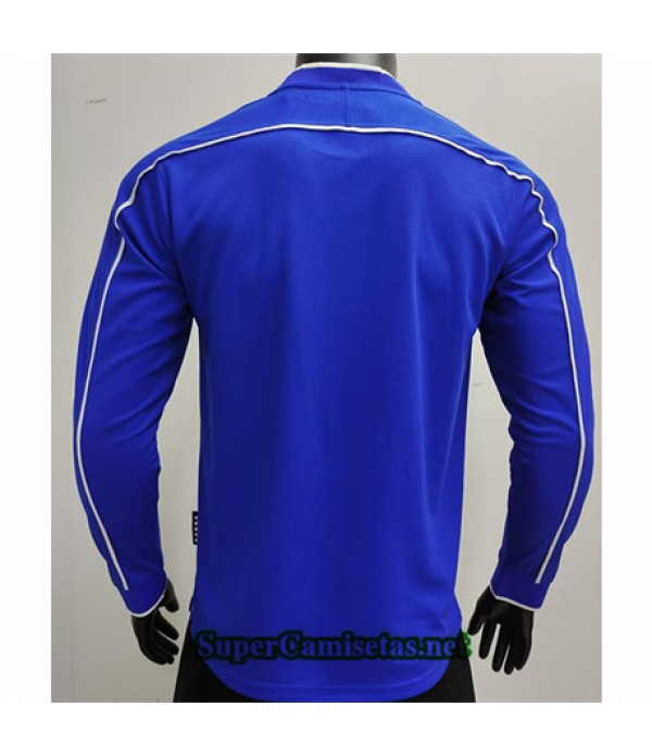 Tailandia Segunda Equipacion Camiseta Brasil Manga Larga Hombre 19983