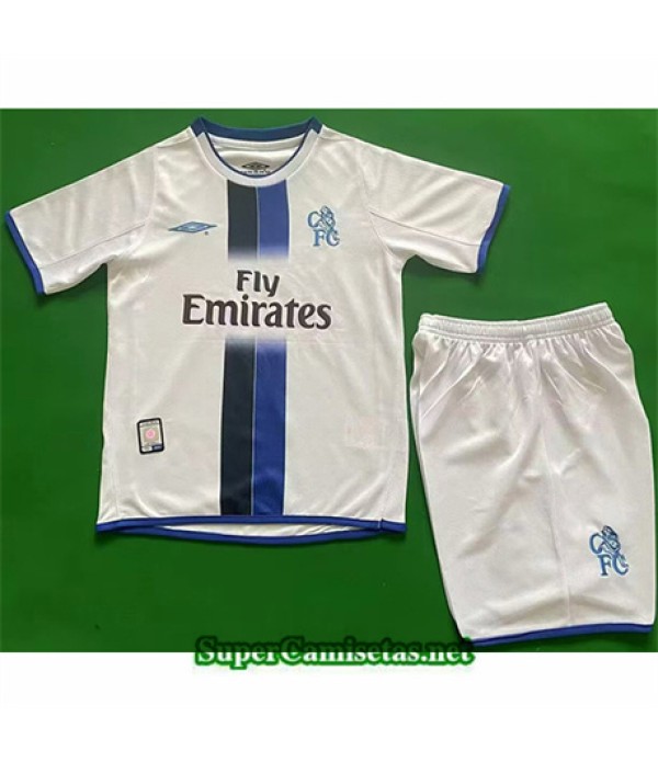 Tailandia Segunda Equipacion Camiseta Chelsea Niño Hombre 2003 059