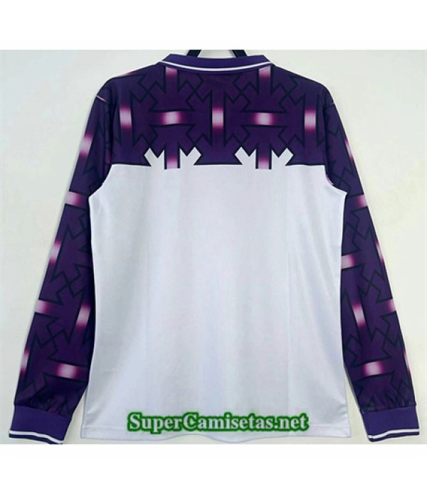 Tailandia Segunda Equipacion Camiseta Fiorentina Manga Larga Hombre 1992 938